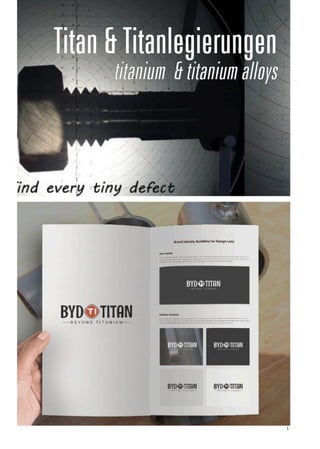 1
Titan & Titanlegierungen
titanium & titanium alloys
 