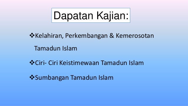 TITAS - Tamadun Islam