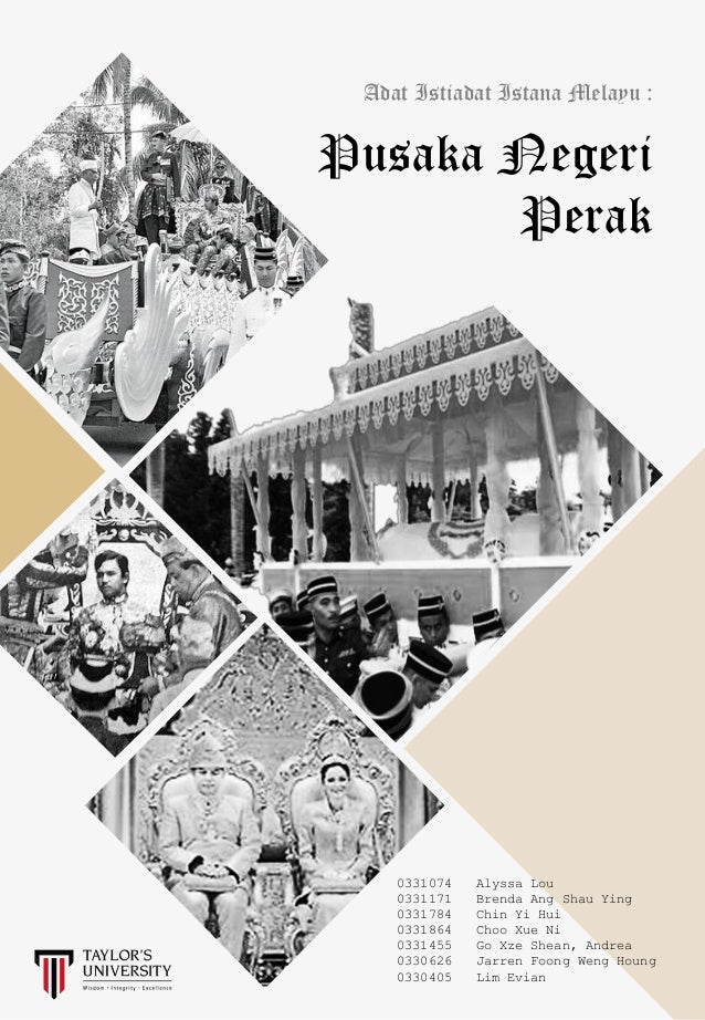 Pusaka Negeri Perak ( TITAS Adat-adat istiadat Negeri Perak )