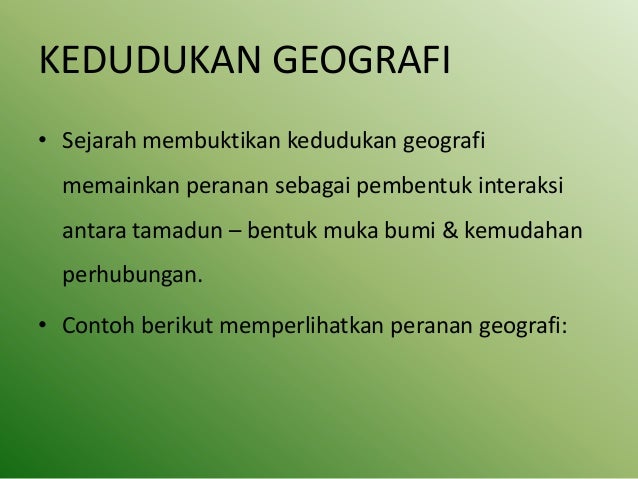 Interaksi Antara Tamadun