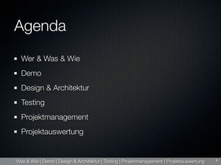 Titchysync Presentation