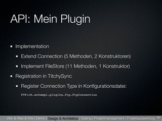 Titchysync Presentation