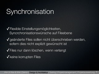 Titchysync Presentation