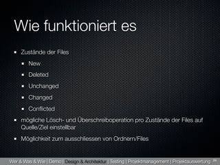 Titchysync Presentation