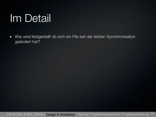 Titchysync Presentation