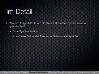 Titchysync Presentation