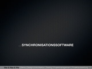 Titchysync Presentation