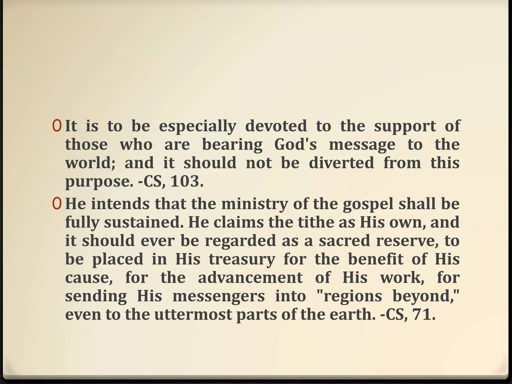 Tithes and offerings | PPTX