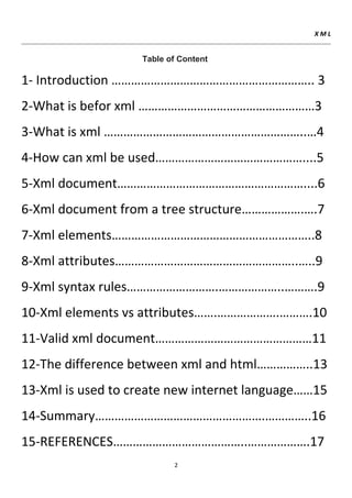 paper about xml | DOCX