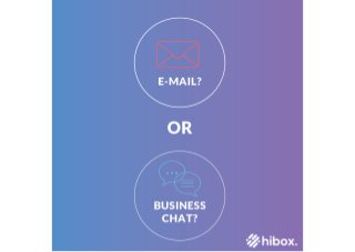 Email Vs. Business Chat 