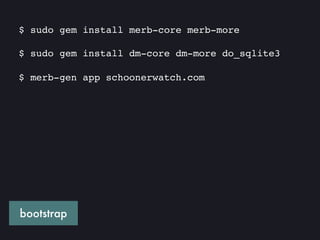 Your own (little) gem: building an online business with Ruby