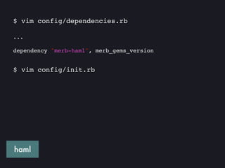 Your own (little) gem: building an online business with Ruby