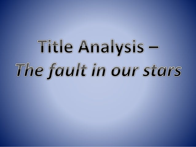 The fault in our stars pdf iphone user