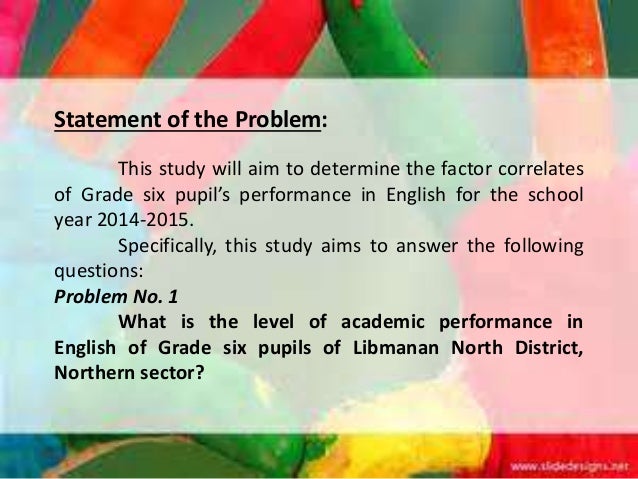 presentation for title defense