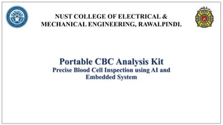 Title Defense on AI based portable CBC kit .pptx