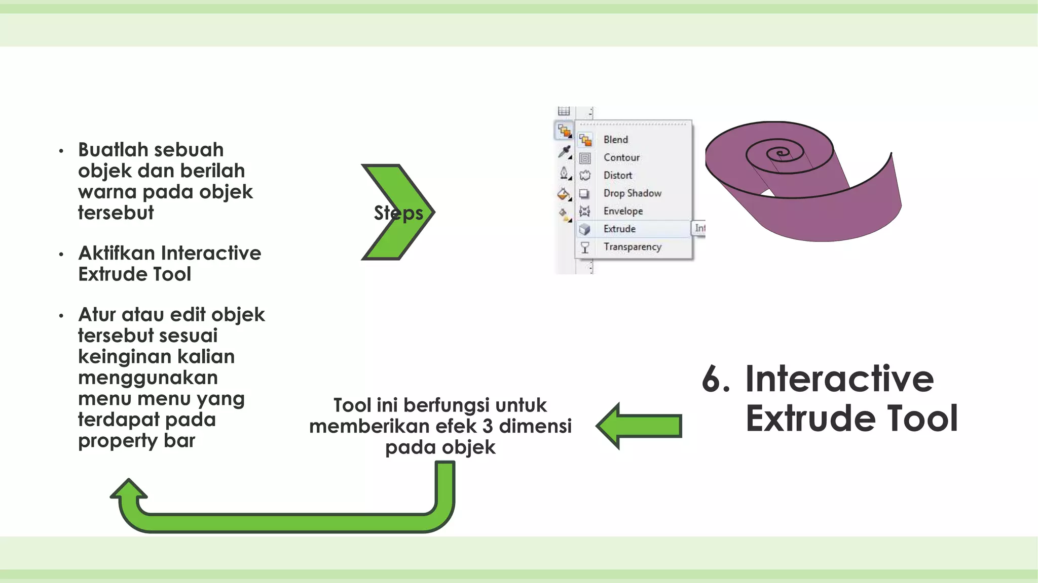 Interractive Tools Penggunaan Efek dengan Interactive Tool | PPTX