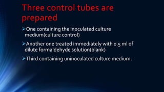 Microbiological assay of antibiotics | PPTX