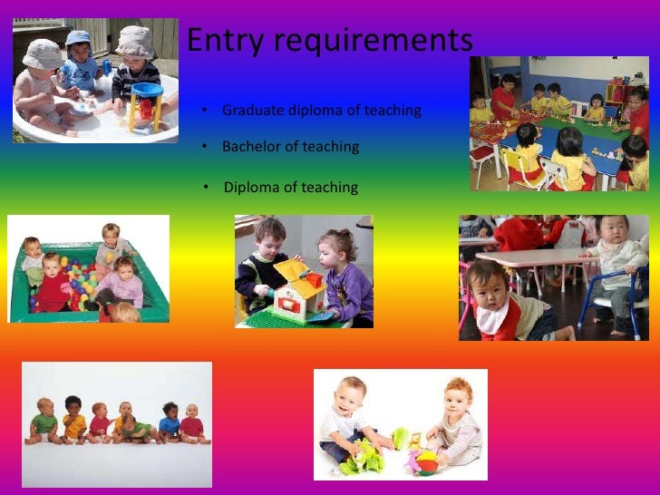 Title of job early childhood teacher