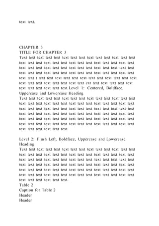 Neuse Paper TITLE OF PAPER – IF MORE THAN ONE LINE,USE INVERTED PYRAMID FORM | DOCX