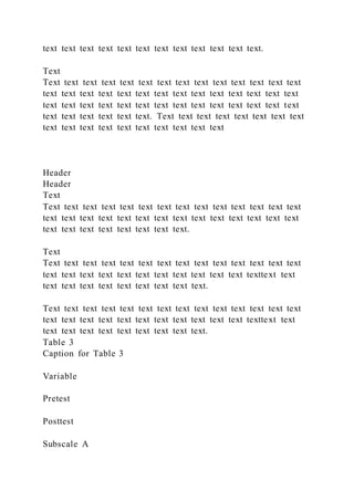 TITLE OF PAPER – IF MORE THAN ONE LINE,USE INVERTED PYRAMID FORM | DOCX
