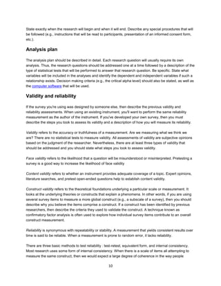 Title of the research proposal