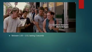  Between 1:50 – 1:53, lasting 3 seconds
 