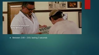  Between 2:00 – 2:03, lasting 3 seconds
 