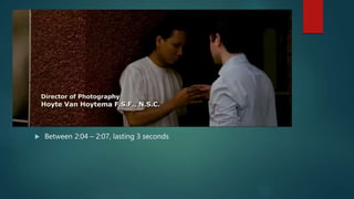  Between 2:04 – 2:07, lasting 3 seconds
 