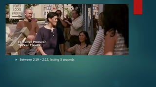  Between 2:19 – 2:22, lasting 3 seconds
 