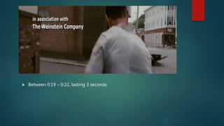  Between 0:19 – 0:22, lasting 3 seconds
 