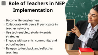 Title Your Insights on NEP 2020 Opportunities & Challenges for Teachers ...