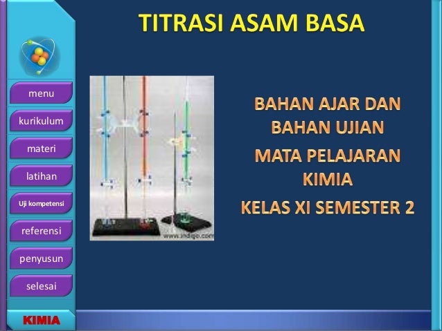 Titrasi Asam Basa Smt Ii Sma Neheri 1 Raha