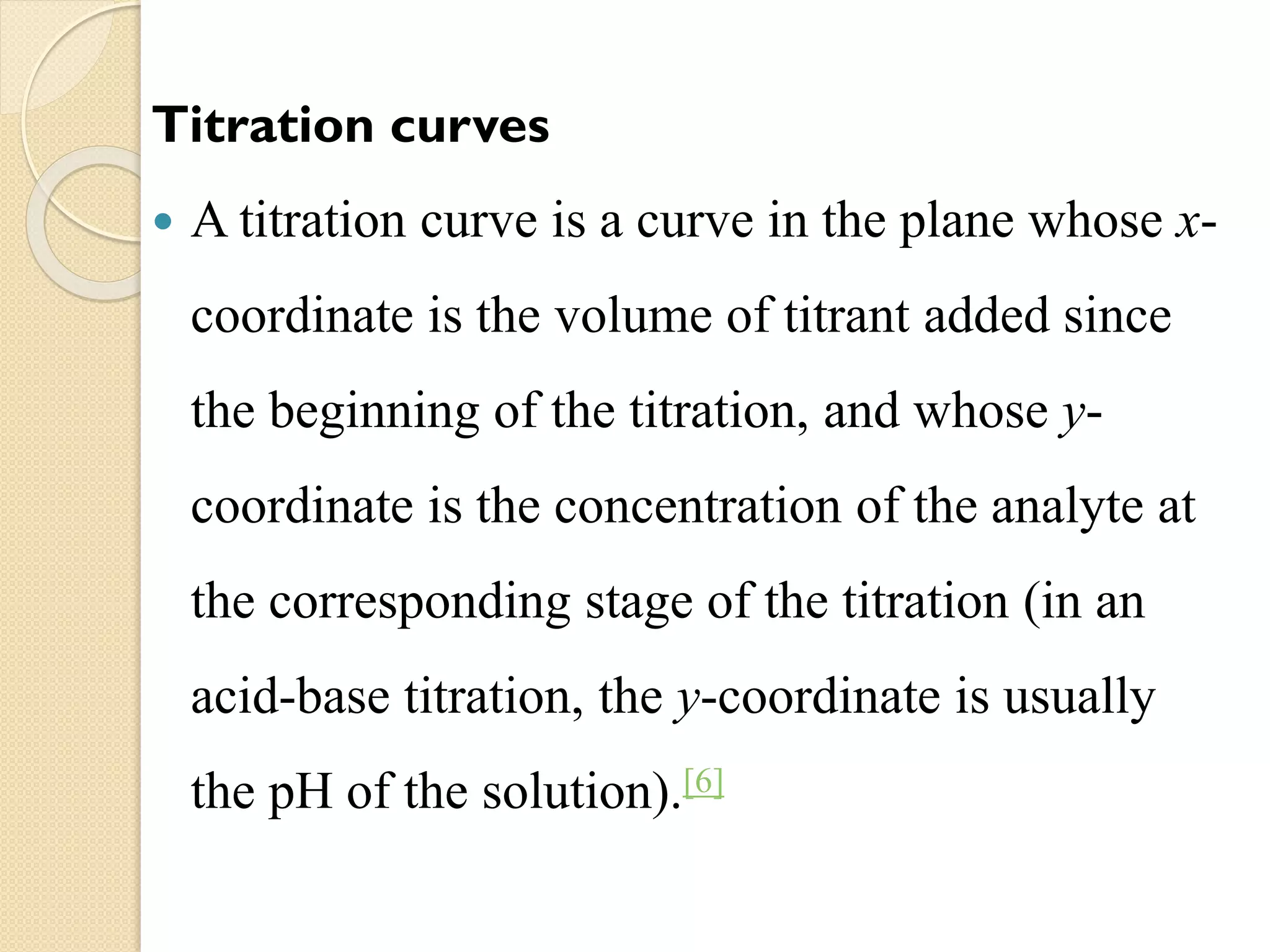 Titration method of analysis | PDF