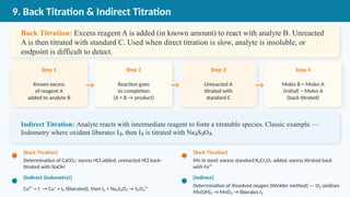 Comprehensive Guide to Types of Titrations in Chemistry Laboratory | PPTX