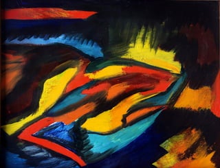 Pintor Ortega Maila-Obra: contraste solar