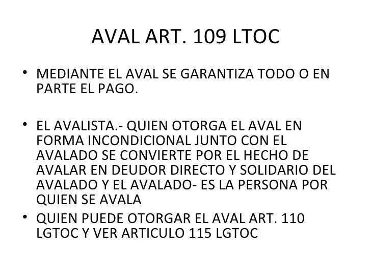Titulos de credito