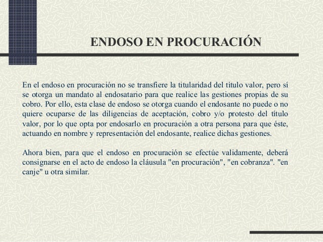Titulos valores