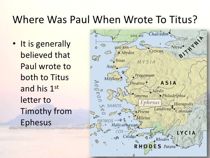 titus bible class paul s letter to titus