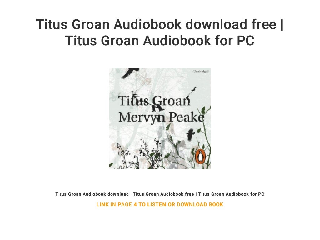 titus groan goodreads