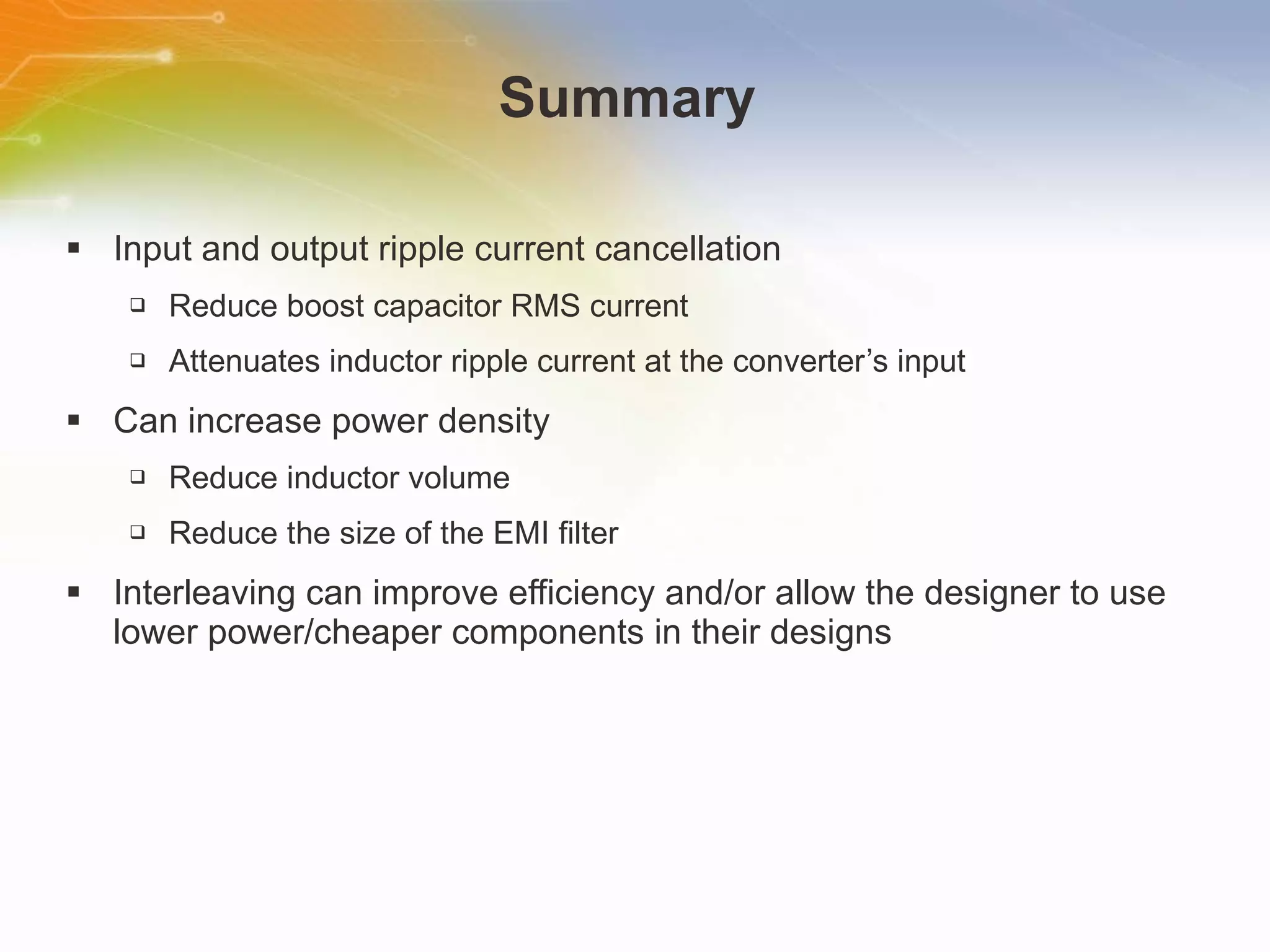 Two-Phase Interleaved CCM PFC Controller | PPT