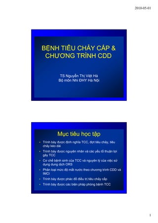 HƯỚNG DẪN XỬ TRÍ TIÊU CHẢY DO VI KHUẨN THEO QUYẾT ĐỊNH BỘ Y TẾ