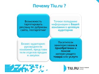Почему Tiu.ru ?

 