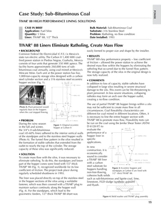 Silo Ratholing Tivar 88 high performance lining solutions engineering case book | PDF