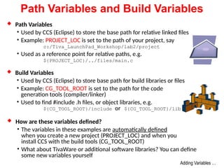 TIVA_Workshop_Session I.pptx Embedded system design using TIVA | PPTX