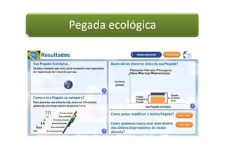 Pegada ecológica
 