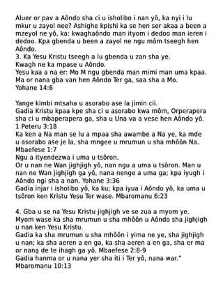 Tiv Gospel Tract Only Jesus Christ Saves Pdf