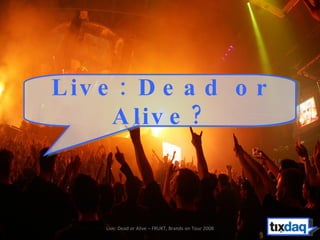 Live: Dead or Alive? 