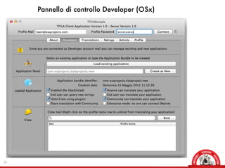 Pannello di controllo Developer (OSx)




20
 