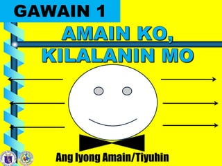 GAWAIN 1
Ang Iyong Amain/Tiyuhin
 