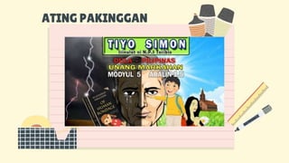 TIYO SIMON : DULA
